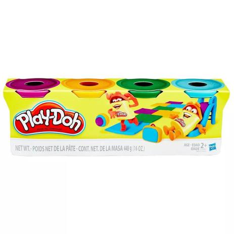Play doh Massinha de Modelar Com 4 Potes B5517 - Hasbro é boa?