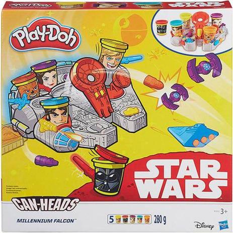 Play Doh Star Wars Millenium Falcon B0002 - Hasbro Menor preço em Play Doh Star Wars Millenium Falcon B0002 - Hasbro
