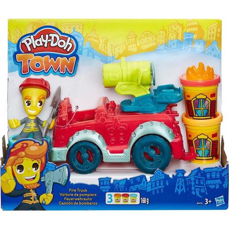 Play-Doh Town Carro De Bombeiro / B3416 - Hasbro Menor preço em Play-Doh Town Carro De Bombeiro / B3416 - Hasbro
