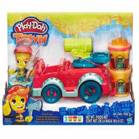 Play Doh Town kit Carro Caminhão de Bombeiros - Hasbro Menor preço em Play Doh Town kit Carro Caminhão de Bombeiros - Hasbro