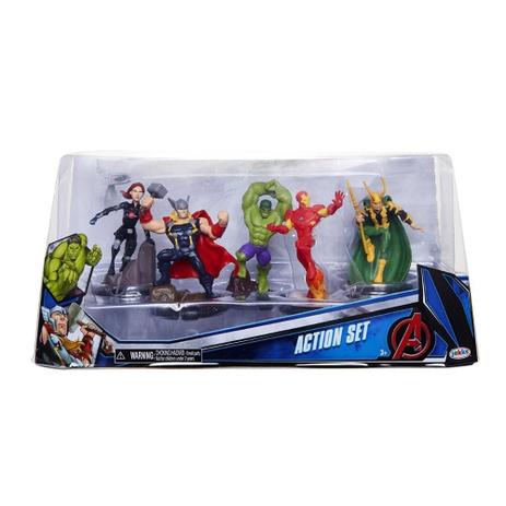 Play Set Thor Hulk com 5 Bonecos De Vinil Domo Marvel Sunny é boa?