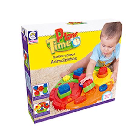 Play Time Quebra Cabeca Didatico 2128 Cotiplas Menor preço em Play Time Quebra Cabeca Didatico 2128 Cotiplas