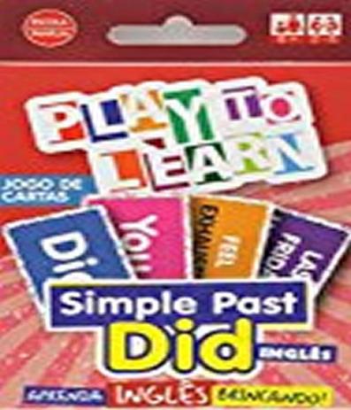 Play to learn - jogo cartas simple past - did Menor preço em Play to learn - jogo cartas simple past - did
