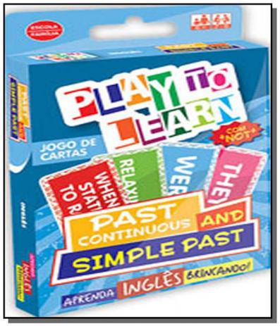 Play to learn - past continuous and simple past - Menor preço em Play to learn - past continuous and simple past -