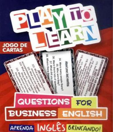 Play To Learn - Questions For Business English Menor preço em Play To Learn - Questions For Business English