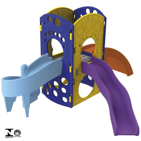 Playground Infantil Modular Global Escorregador 0956.8 Xalingo Menor preço em Playground Infantil Modular Global Escorregador 0956.8 Xalingo