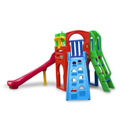 Playground Infantil Plástico com Escorregador Royal Play A Freso Colorido Menor preço em Playground Infantil Plástico com Escorregador Royal Play A Freso Colorido
