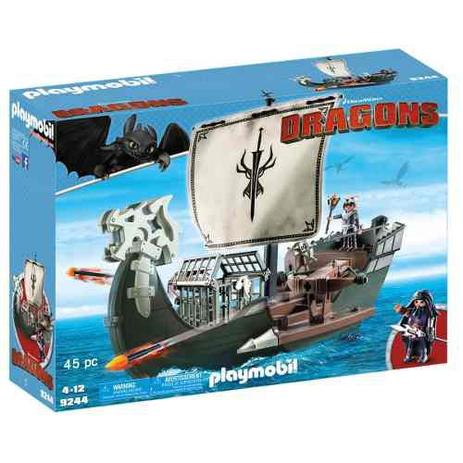 Playmobil Como Treinar O Seu Dragão - Navio De Caça Drago 45 peças - Sunny Menor preço em Playmobil Como Treinar O Seu Dragão - Navio De Caça Drago 45 peças - Sunny