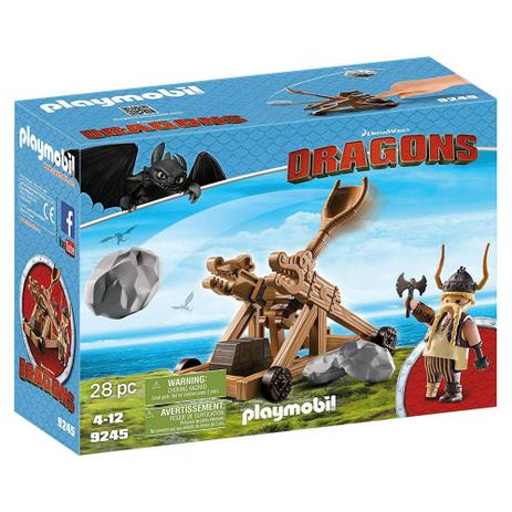 Playmobil Como Treinar Seu Dragão Bocão Com Catapulta -Sunny Menor preço em Playmobil Como Treinar Seu Dragão Bocão Com Catapulta -Sunny