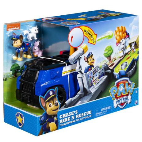 Playset 2 em 1 - Patrulha Canina - Chase Policial - 21Cm - Sunny Menor preço em Playset 2 em 1 - Patrulha Canina - Chase Policial - 21Cm - Sunny