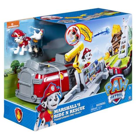 Playset 2 em 1 - Patrulha Canina - Marshall Bombeiro - 21Cm - Sunny Menor preço em Playset 2 em 1 - Patrulha Canina - Marshall Bombeiro - 21Cm - Sunny