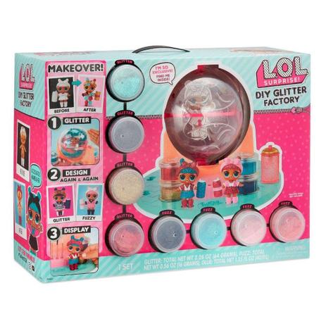 Playset com Mini Boneca - LOL Surprise - Diy Glitter Station - Candide Menor preço em Playset com Mini Boneca - LOL Surprise - Diy Glitter Station - Candide