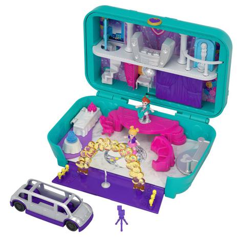 Playset e Mini Boneca com Veículo - Mini Polly Pocket - Polly Lugares Escondidos - Conjunto Festa - Mattel Menor preço em Playset e Mini Boneca com Veículo - Mini Polly Pocket - Polly Lugares Escondidos - Conjunto Festa - Mattel