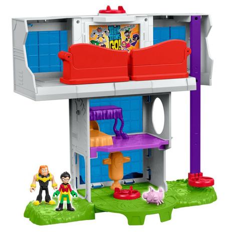 Playset Imaginext - Teens Titans - DC Comics - Torre dos Jovens Titãs - Fisher-Price - Fisher price Menor preço em Playset Imaginext - Teens Titans - DC Comics - Torre dos Jovens Titãs - Fisher-Price - Fisher price