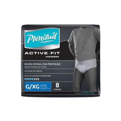 Plenitud Active Fit Homem Fralda Geriátrica G/X C/8 é boa?