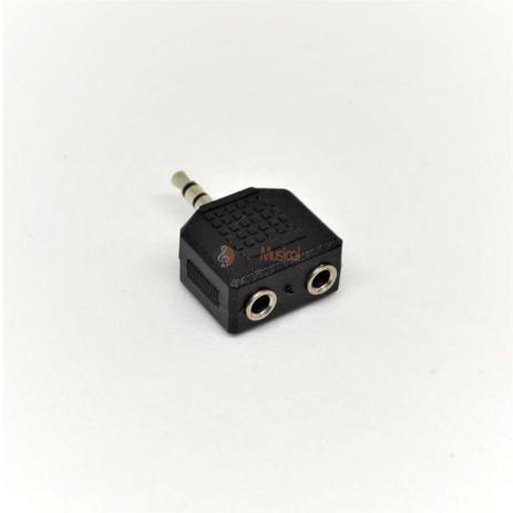 Plug Adaptador CSR - 2 Jack (femea) P2 estereo para 1 P2 estereo - Outros Menor preço em Plug Adaptador CSR - 2 Jack (femea) P2 estereo para 1 P2 estereo - Outros