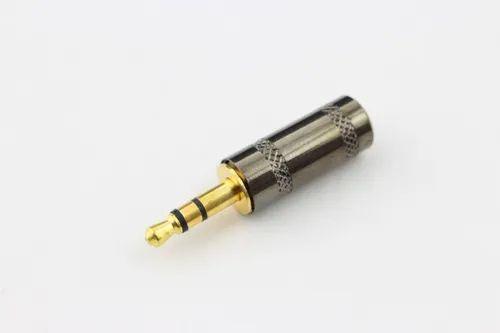 Plug / Conector P2 Stereo Gold - Premium - Aubor Menor preço em Plug / Conector P2 Stereo Gold - Premium - Aubor