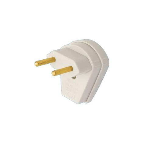 Plugue 2P 10A/250V Cinza Sobrepor 1453 - FAME Menor preço em Plugue 2P 10A/250V Cinza Sobrepor 1453 - FAME