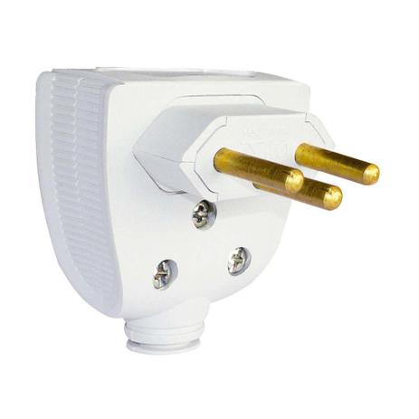 Plugue 2P T 10A branco Pial Menor preço em Plugue 2P T 10A branco Pial