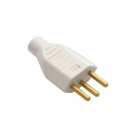 Plugue 2p+t junção macho 10a/250v cinza sobrepor 1729 - fame Menor preço em Plugue 2p+t junção macho 10a/250v cinza sobrepor 1729 - fame