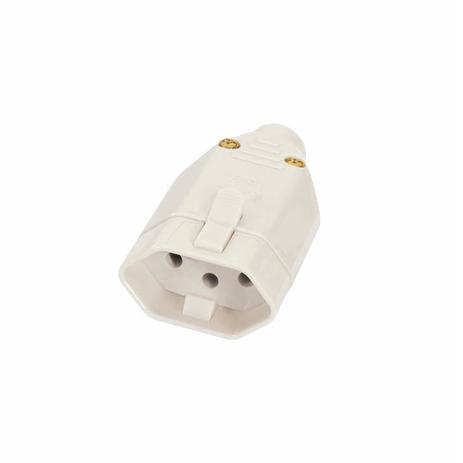 Plugue Fêmea 2P + T 20A-250V Reto 1728 FAME Menor preço em Plugue Fêmea 2P + T 20A-250V Reto 1728 FAME