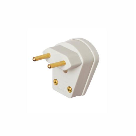 Plugue Macho 2P 10A-250V 90 3140 FAME Menor preço em Plugue Macho 2P 10A-250V 90 3140 FAME