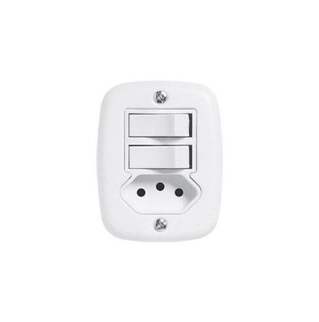 Pluzie Caixa Externa Com 2Seç Interrupt Simpl+1Seç Tomada10A Menor preço em Pluzie Caixa Externa Com 2Seç Interrupt Simpl+1Seç Tomada10A