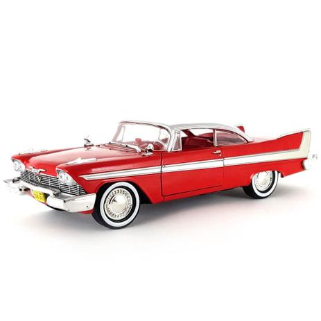 Plymouth Fury 1958 Christine 1/24 Greenlight Hollywood Menor preço em Plymouth Fury 1958 Christine 1/24 Greenlight Hollywood
