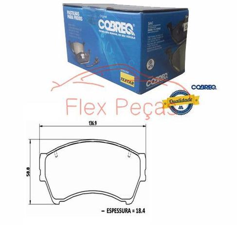 PN185 - Pastilha Freio Dianteira Fusion 2005-2012 - Cobreq é boa?