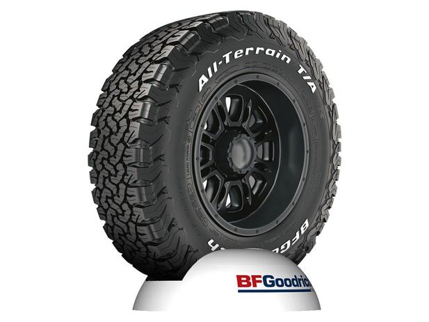 Pneu Aro 16” BFGoodrich 265/70R16 - All Terrain T/A KO2 121/118S Caminhonete e SUV Menor preço em Pneu Aro 16” BFGoodrich 265/70R16 - All Terrain T/A KO2 121/118S Caminhonete e SUV