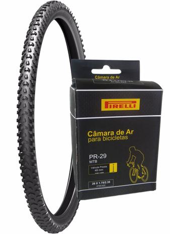 Pneu Bicicleta 29 X 2.00 Levorin EXCESS EX + Câmara Bico Fino Pirelli 29X1.75/2.35 Menor preço em Pneu Bicicleta 29 X 2.00 Levorin EXCESS EX + Câmara Bico Fino Pirelli 29X1.75/2.35
