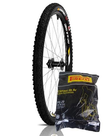 Pneu Bicicleta 29 X 2.00 Pirelli Scorpion MB3 + Câmara Bico Grosso Pirelli 29X1.75/2.35 Menor preço em Pneu Bicicleta 29 X 2.00 Pirelli Scorpion MB3 + Câmara Bico Grosso Pirelli 29X1.75/2.35