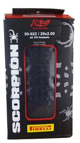 Pneu Bicicleta 29 X 2.00 Pirelli Scorpion MB3 Kevlar Menor preço em Pneu Bicicleta 29 X 2.00 Pirelli Scorpion MB3 Kevlar