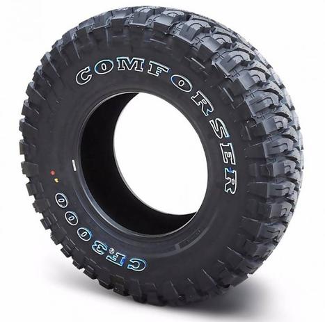 Pneu Comforser Aro 16” 265/75 R16 123/120Q 10PR CF3000 MT MUD Menor preço em Pneu Comforser Aro 16” 265/75 R16 123/120Q 10PR CF3000 MT MUD