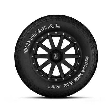 Pneu General aro 15 265/70R15 112S FR GRABBER AT2 OWL Menor preço em Pneu General aro 15 265/70R15 112S FR GRABBER AT2 OWL