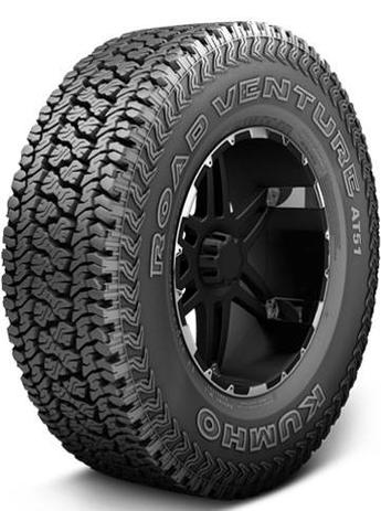 Pneu Kumho Aro 17” 285/70 R17 121R AT51 Menor preço em Pneu Kumho Aro 17” 285/70 R17 121R AT51