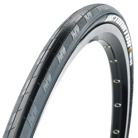 Pneu Maxxis Detonator 700x23C Arame Fx Cinza Menor preço em Pneu Maxxis Detonator 700x23C Arame Fx Cinza