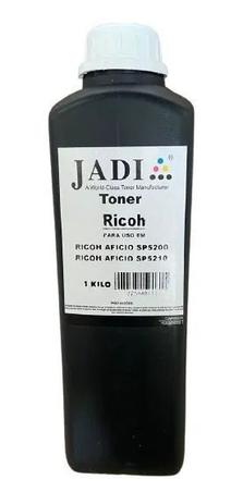 Pó Toner 1KG Para Uso Ricoh Sp5200 Sp5210 Sp-5200 Jadi Menor preço em Pó Toner 1KG Para Uso Ricoh Sp5200 Sp5210 Sp-5200 Jadi