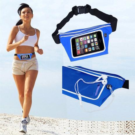 Pochete cinto porta celular fitness Corrida até 5.5 Pol Impermeável AZUL CBRN02047 - Adventure Brasil Menor preço em Pochete cinto porta celular fitness Corrida até 5.5 Pol Impermeável AZUL CBRN02047 - Adventure Brasil