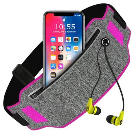 Pochete Corrida Fitness Celular Exercícios Academia Impermeável Fina - MBfit Menor preço em Pochete Corrida Fitness Celular Exercícios Academia Impermeável Fina - MBfit