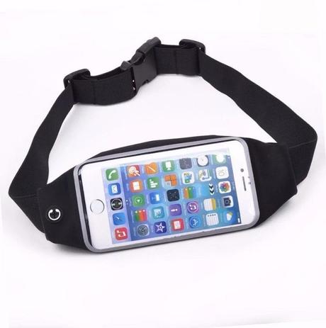 Pochete Fitness Porta Celular Corrida Esportes Universal 5.5 Preta é boa?