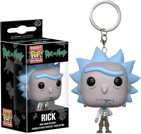 Pocket pop keychain chaveiro funko rick - rick e morty Menor preço em Pocket pop keychain chaveiro funko rick - rick e morty