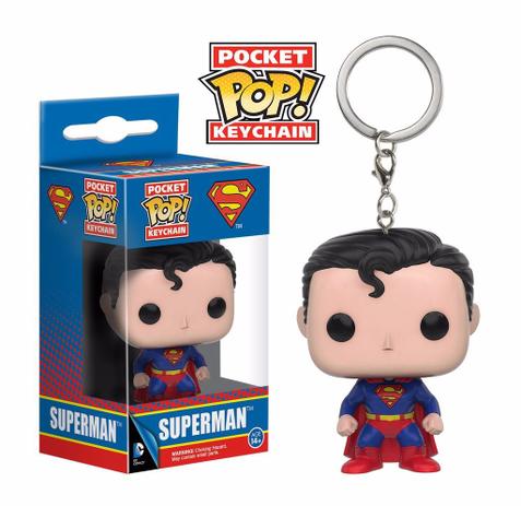 Pocket pop keychain chaveiro funko superman Menor preço em Pocket pop keychain chaveiro funko superman