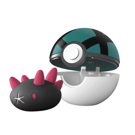 Pokémon - Pokébola Clip N Go Pyukumuku - DTC Menor preço em Pokémon - Pokébola Clip N Go Pyukumuku - DTC