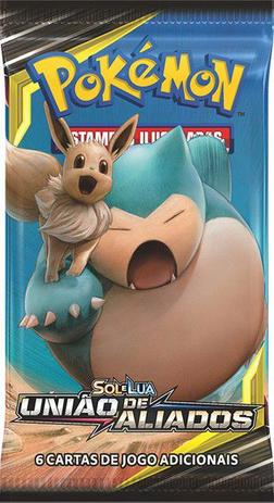 Pokemon SL9 Booster União de Aliados - Copag Menor preço em Pokemon SL9 Booster União de Aliados - Copag