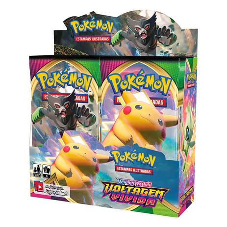 Pokémon TCG: Booster Box (36 pacotes) SWSH4 Voltagem Vívida - Pokémon Company Menor preço em Pokémon TCG: Booster Box (36 pacotes) SWSH4 Voltagem Vívida - Pokémon Company
