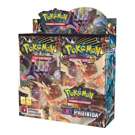 Pokémon TCG: Booster Box (36 unidades) SM6 Luz Proibida - Pokémon company Menor preço em Pokémon TCG: Booster Box (36 unidades) SM6 Luz Proibida - Pokémon company