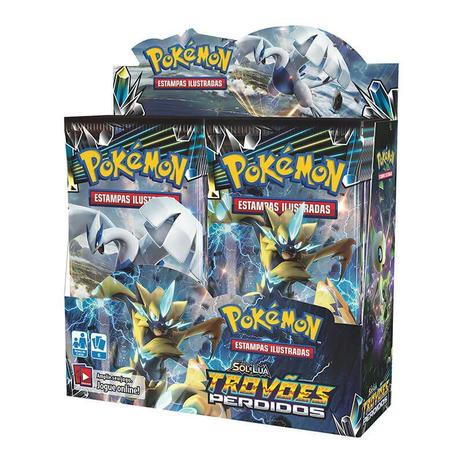 Pokémon TCG: Booster Box (36 unidades) SM8 Trovões Perdidos - Pokémon company Menor preço em Pokémon TCG: Booster Box (36 unidades) SM8 Trovões Perdidos - Pokémon company