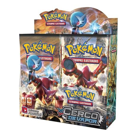 Pokémon TCG: Booster Box (36 unidades) XY11 Cerco de Vapor - Pokémon company Menor preço em Pokémon TCG: Booster Box (36 unidades) XY11 Cerco de Vapor - Pokémon company