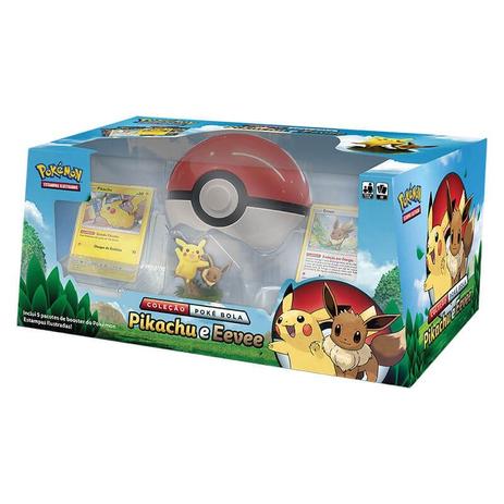 Pokémon TCG: Box Coleção Poké Bola - Pikachu e Eevee - Pokémon company Menor preço em Pokémon TCG: Box Coleção Poké Bola - Pikachu e Eevee - Pokémon company